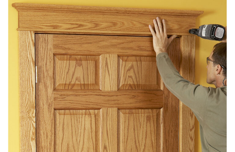 How To Install Trim Around A Door