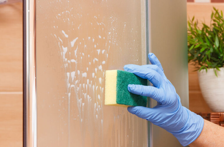 How To Clean Off Soap Scum From Shower Doors