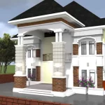 Residential Modern Duplex House Designs In Nigeria