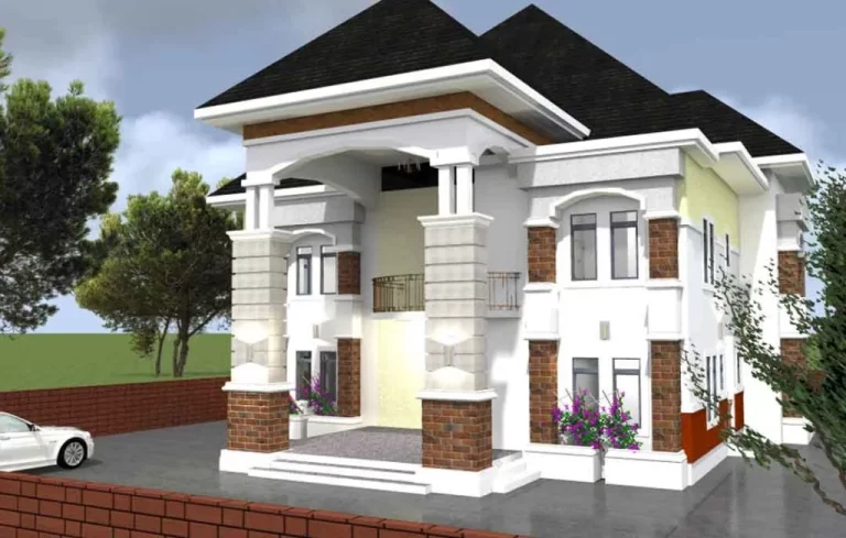 Residential Modern Duplex House Designs In Nigeria