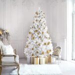 White Christmas Trees